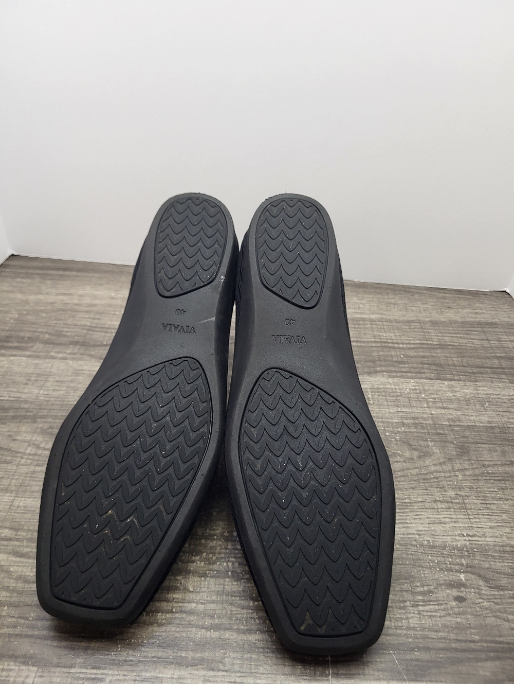 Vivaia Samantha Walker Water Repellent Minimalist Comfort Black Loafers Womens 9 - Picture 7 of 10